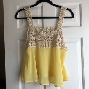 Yellow tank